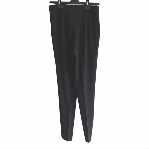 Jil SANDER High Waist Side Zip Trouser Pant Black 6 - Picture 2 of 13